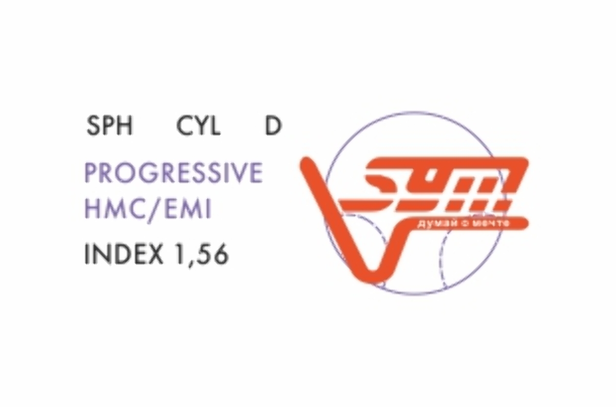 Progressiv HMC/EMI IN-1.56 Sph (+) 3.0