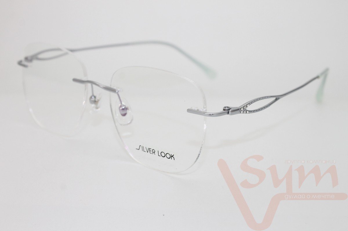 Оправа SILVER LOOK+футляр 87217 серые