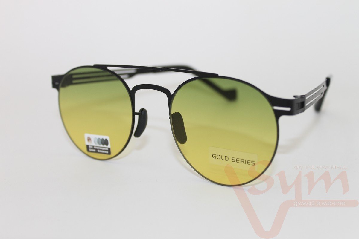 Антифары GOLD SERIES Фотохром Blue Blocker 9903 зеленые